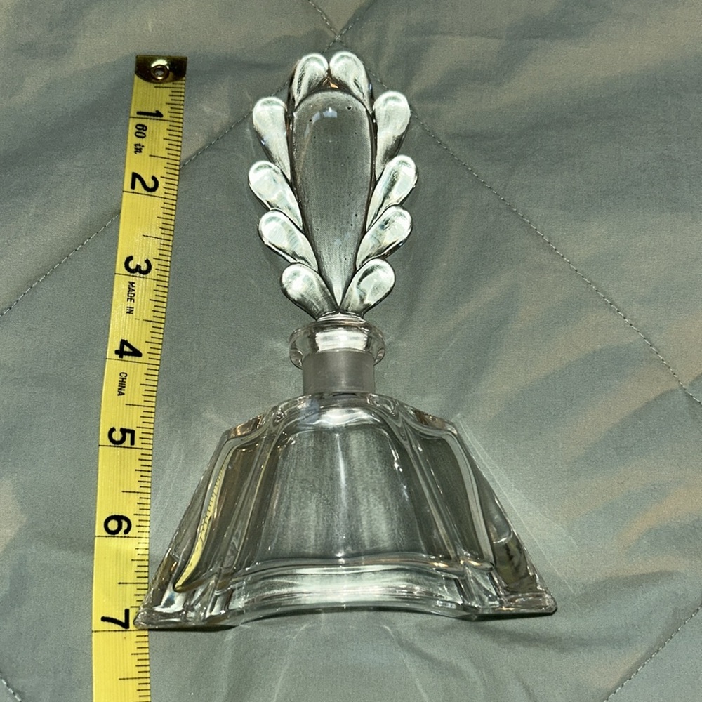 US zone Germany glass perfume bottle with necklace - Picture 7 of 8